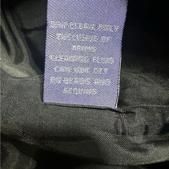 Vivienne Tam Justine Black Sequins Embellished Wool Mini Skirt Size 4 - Picture 8 of 9